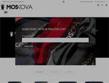 Tablet Screenshot of moskova.com